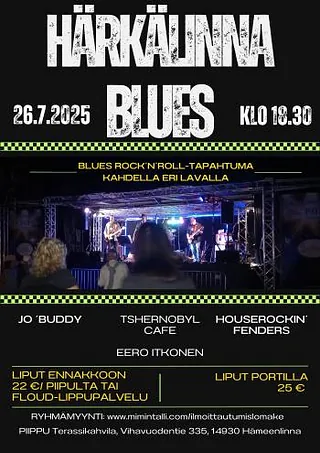 Härkälinna Blues Vihavuodessa 2025